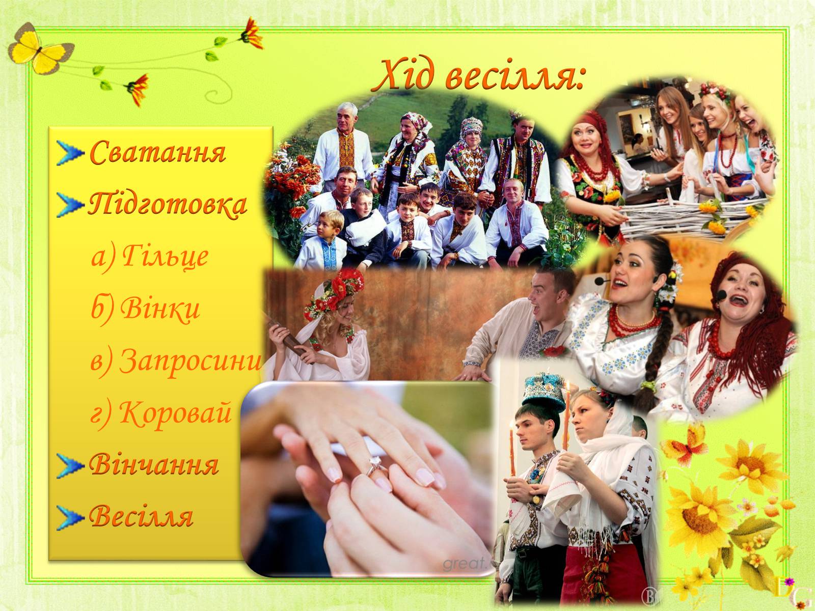 Презентація на тему «Народне Українське весілля» - Слайд #3 Презентація на тему «Народне Українське весілля» - Слайд #3