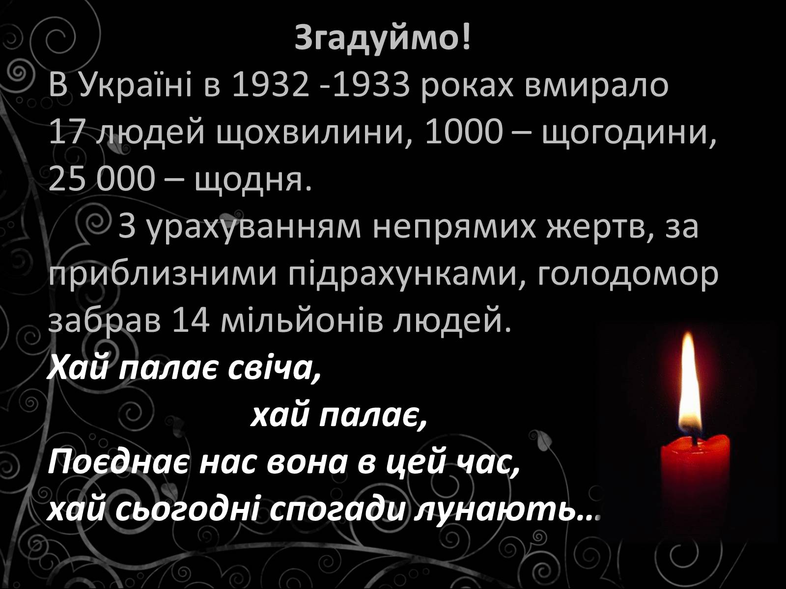 Презентація на тему «Голодомор» (варіант 14) - Слайд #3 Презентація на тему «Голодомор» (варіант 14) - Слайд #3