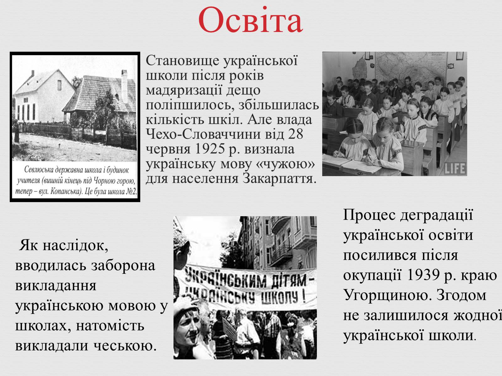 Презентація на тему «Закарпаття у складі Чехо-Словаччини» - Слайд #7 Презентація на тему «Закарпаття у складі Чехо-Словаччини» - Слайд #7