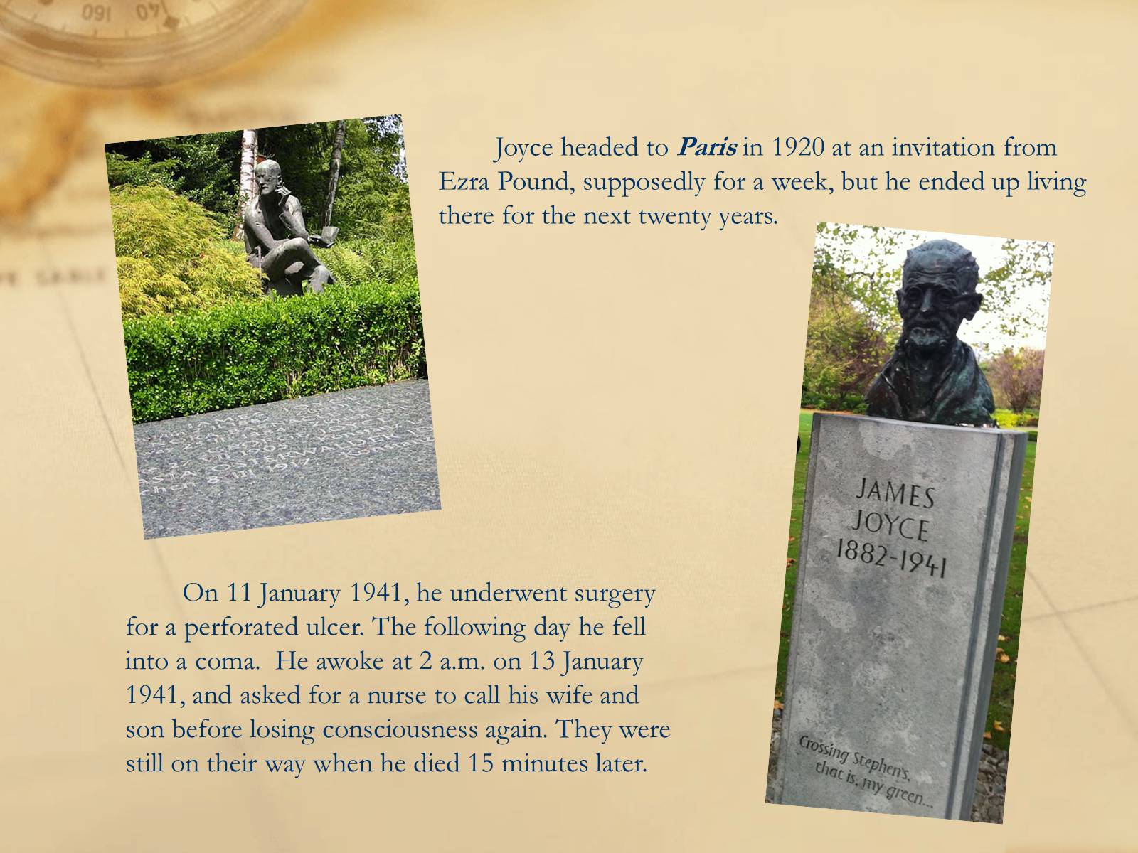 Презентація на тему «James Joyce» - Слайд #7 Презентація на тему «James Joyce» - Слайд #7