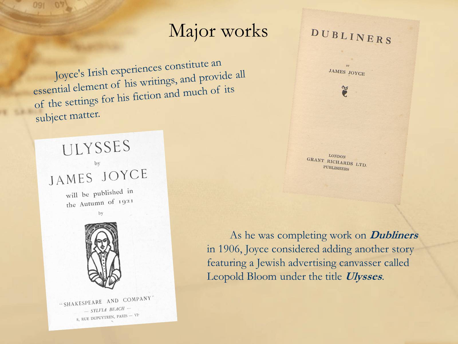 Презентація на тему «James Joyce» - Слайд #8 Презентація на тему «James Joyce» - Слайд #8