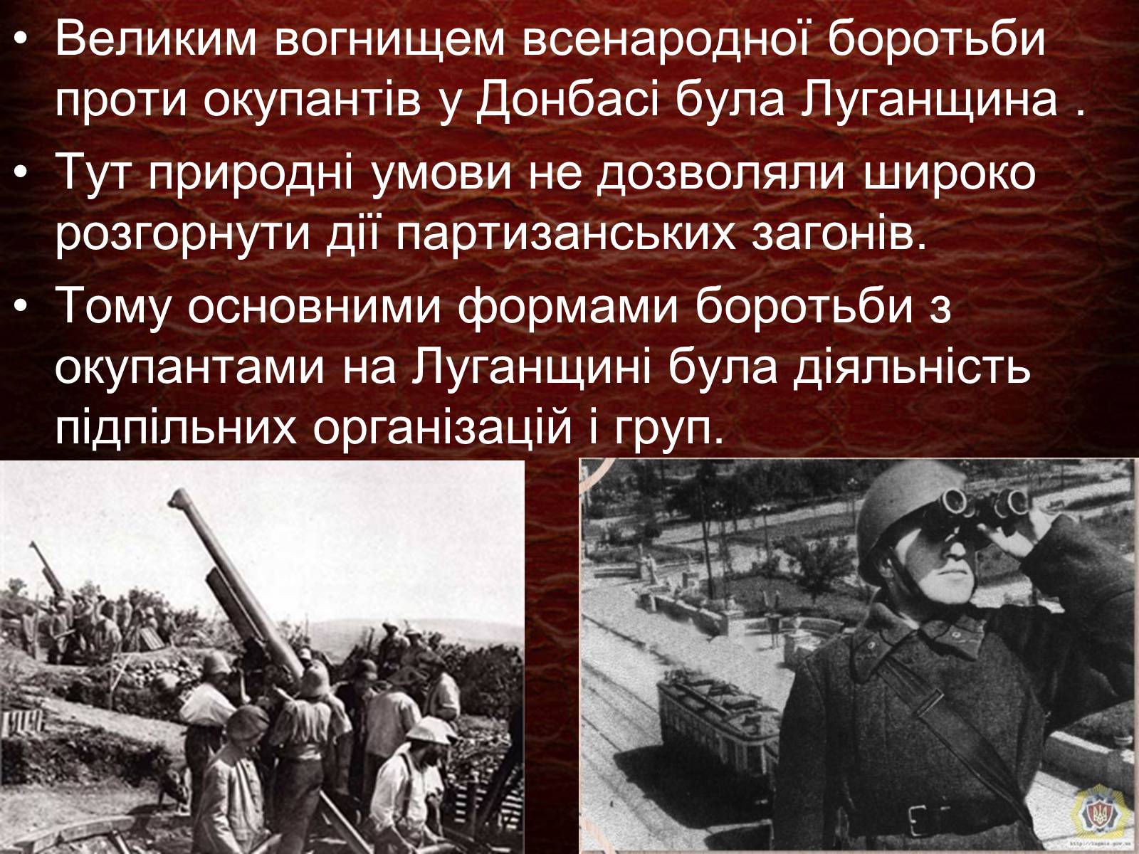 Презентація на тему «Луганщина в Другій Світовій війні» - Слайд #2 Презентація на тему «Луганщина в Другій Світовій війні» - Слайд #2