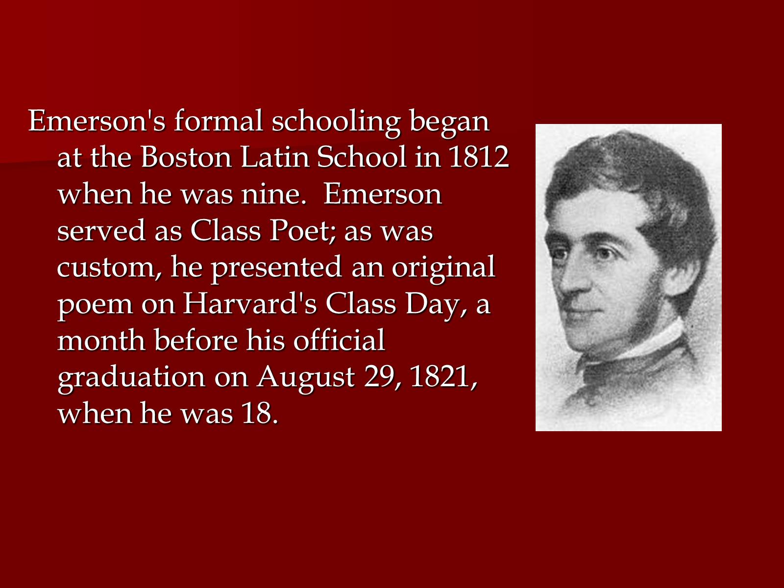 Презентація на тему «Ralph Waldo Emerson» - Слайд #3 Презентація на тему «Ralph Waldo Emerson» - Слайд #3