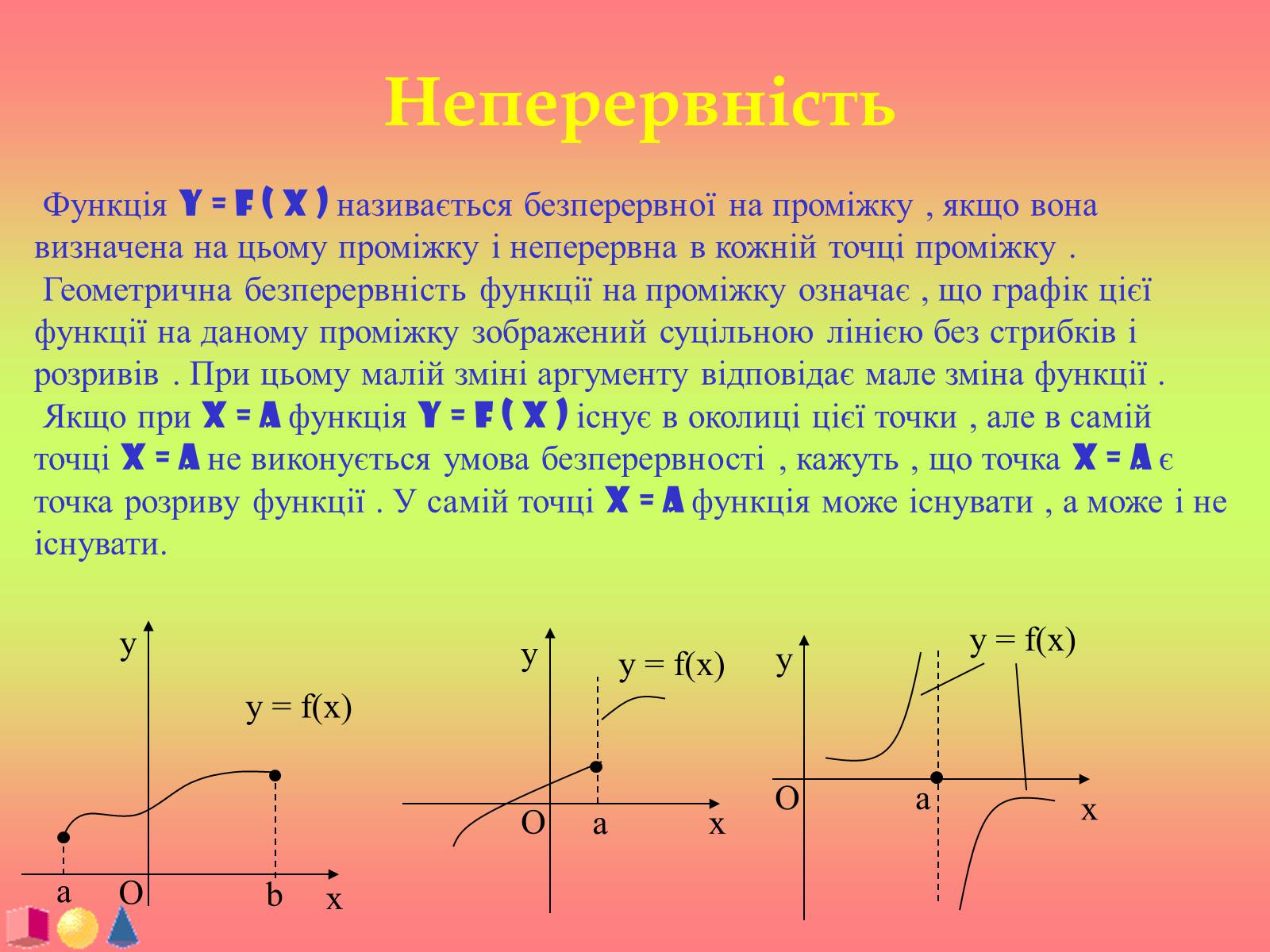 Презентація на тему «Функції і їх графіки» - Слайд #12 Презентація на тему «Функції і їх графіки» - Слайд #12