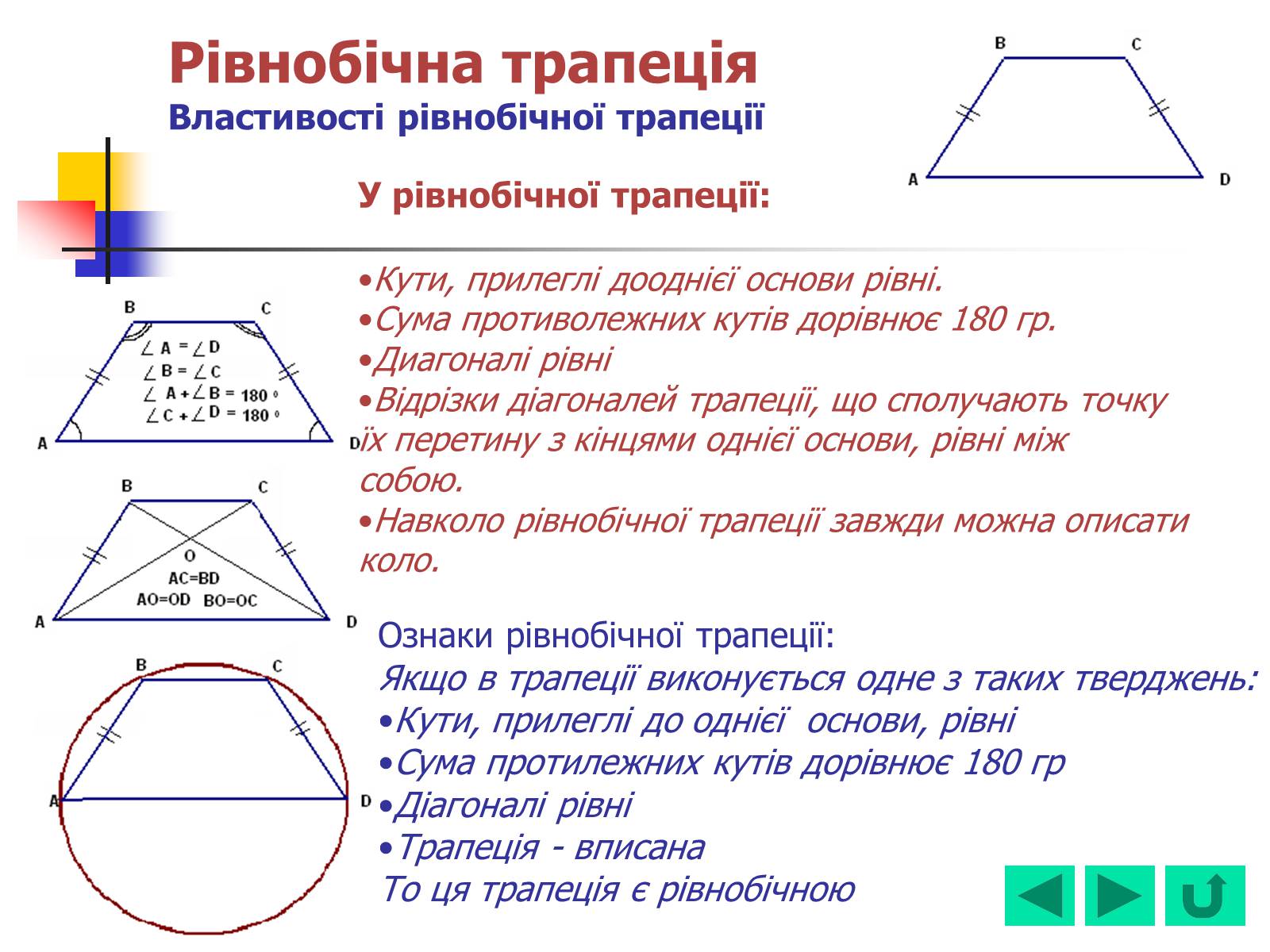 Презентація на тему «Геометрія для 8 класу» - Слайд #31 Презентація на тему «Геометрія для 8 класу» - Слайд #31