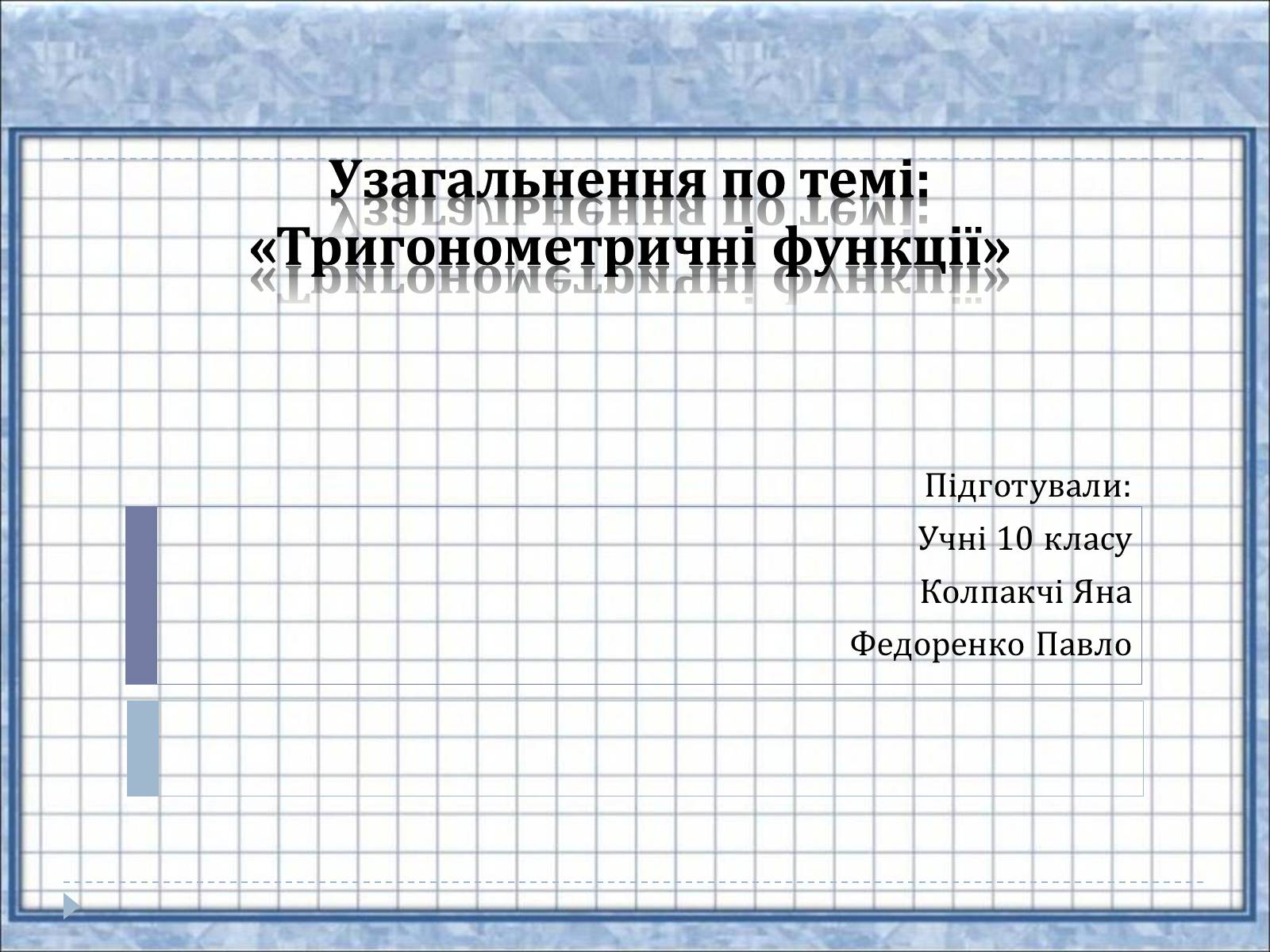 Презентація на тему «Тригонометричні функції» - Слайд #1 Презентація на тему «Тригонометричні функції» - Слайд #1