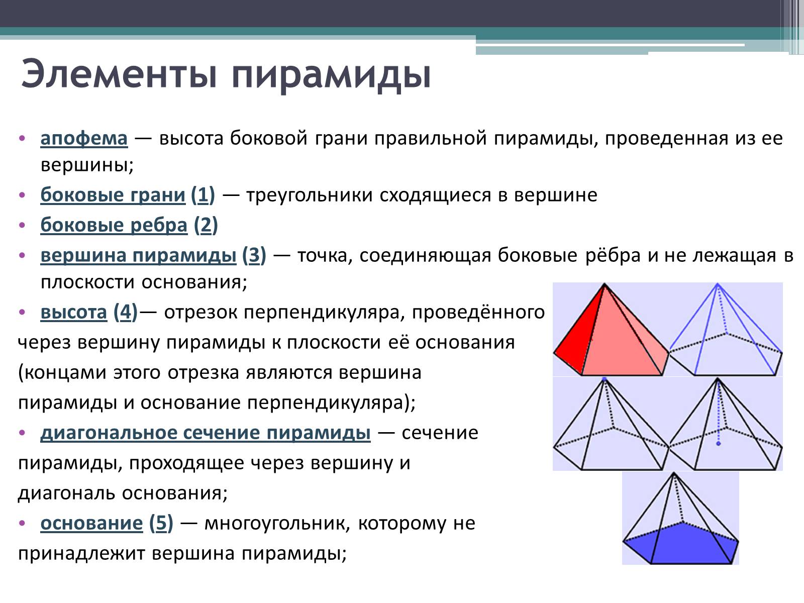 Презентація на тему «Пирамида» - Слайд #4 Презентація на тему «Пирамида» - Слайд #4
