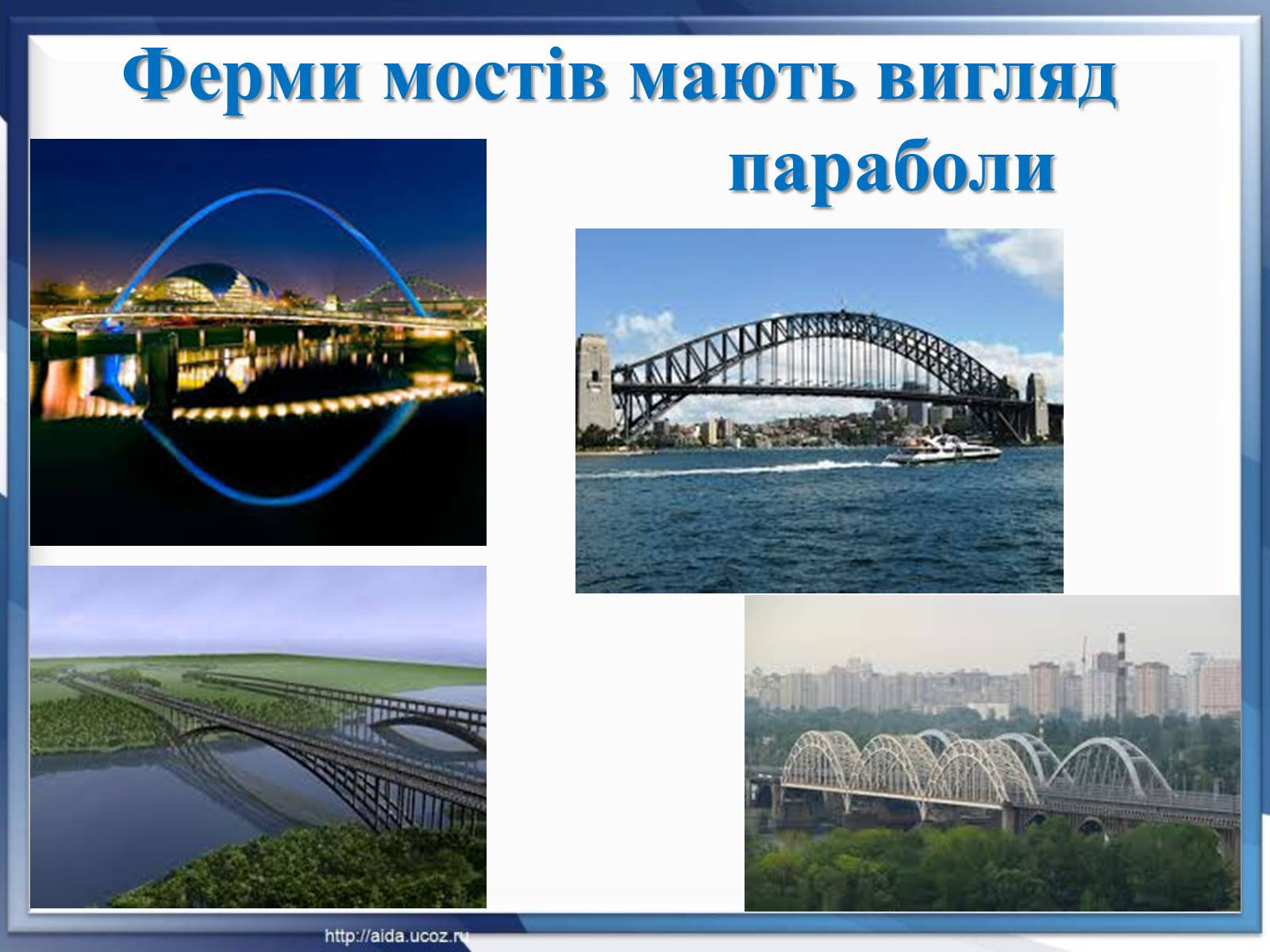 Презентація на тему «Парабола навколо нас» - Слайд #23 Презентація на тему «Парабола навколо нас» - Слайд #23