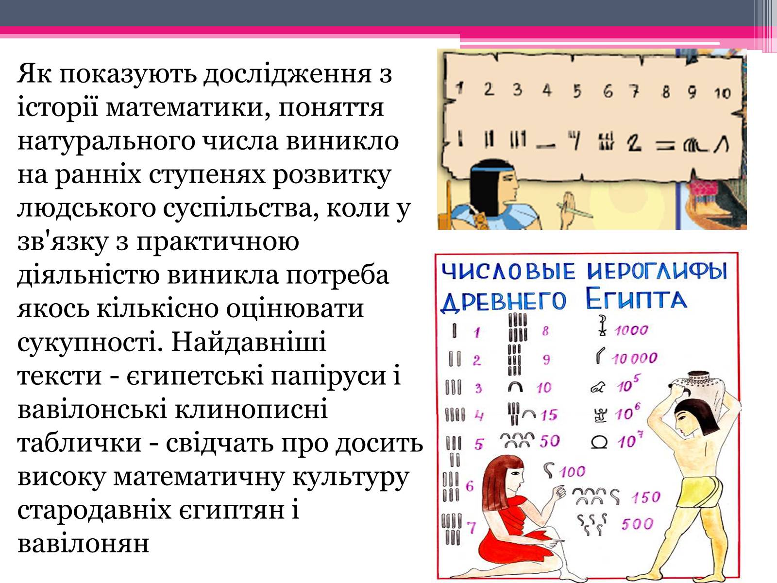 Презентація на тему «Історія розвитку натуральних чисел» - Слайд #3 Презентація на тему «Історія розвитку натуральних чисел» - Слайд #3