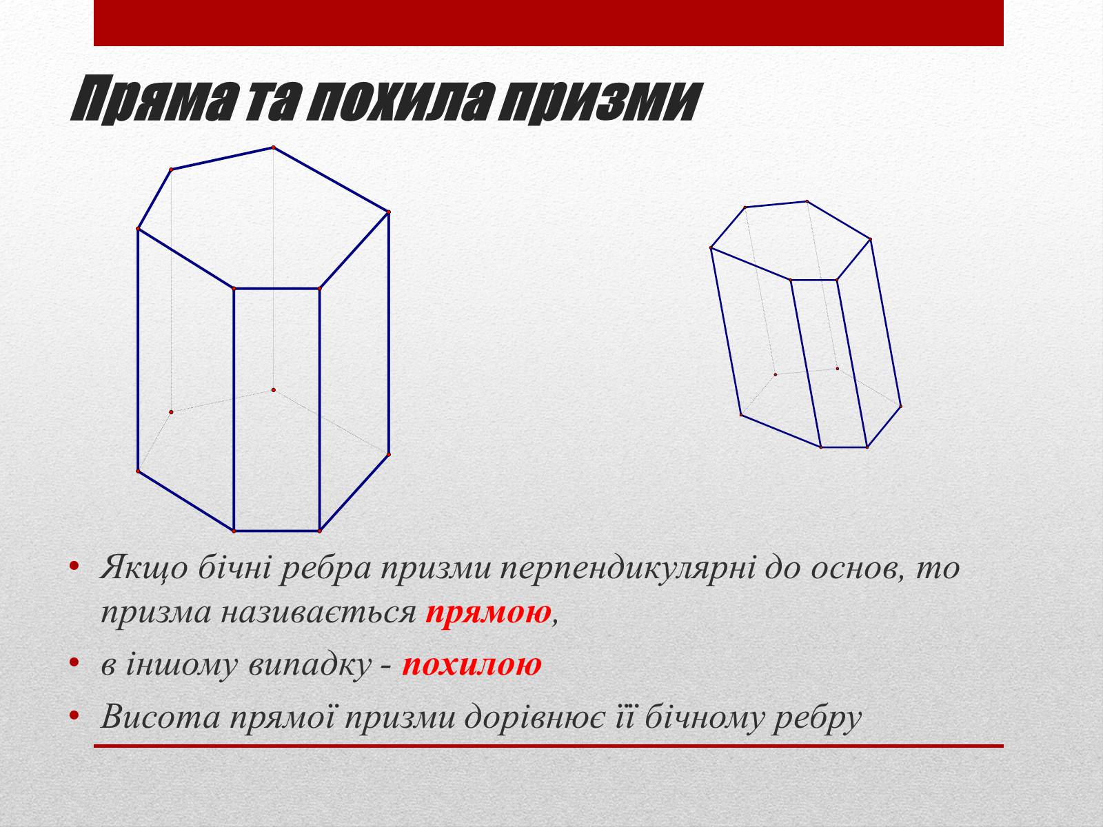 Презентація на тему «Призма» (варіант 3) - Слайд #6 Презентація на тему «Призма» (варіант 3) - Слайд #6
