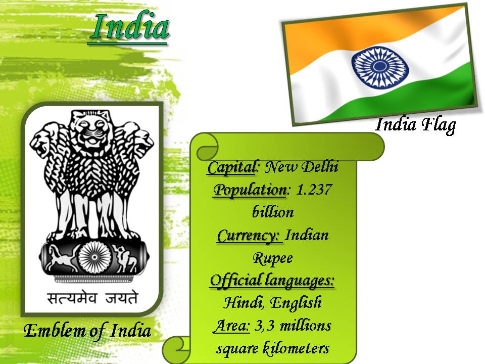 Презентація на тему «India» (варіант 3) - Слайд #3 Презентація на тему «India» (варіант 3) - Слайд #3