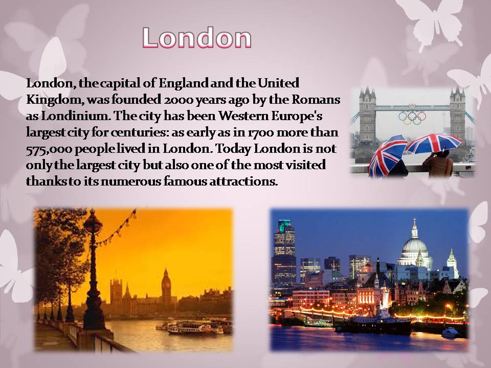 Презентація на тему «London Sights» (варіант 2) - Слайд #2 Презентація на тему «London Sights» (варіант 2) - Слайд #2