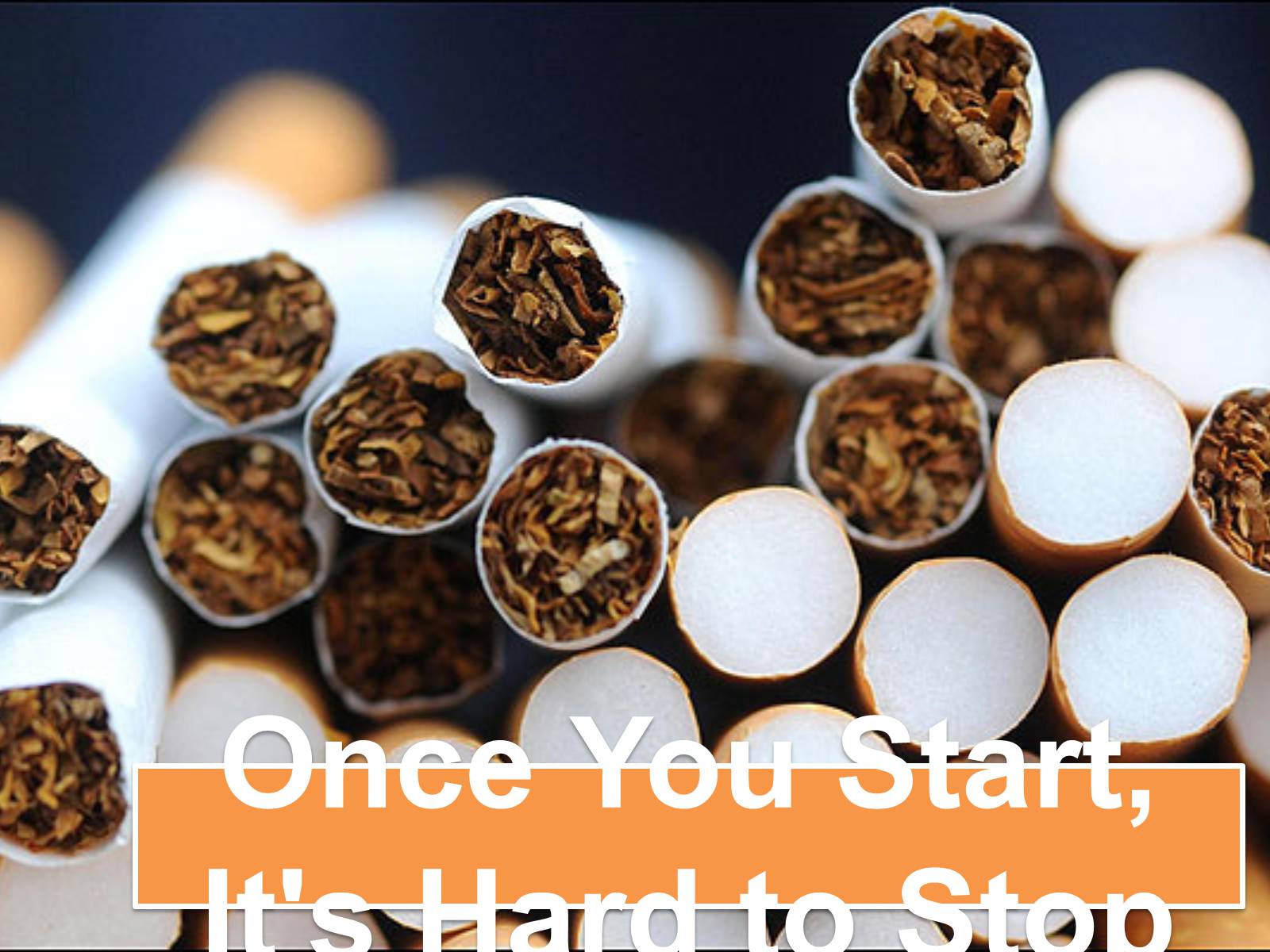 Презентація на тему «Once You Start, It’s Hard to Stop» - Слайд #1 Презентація на тему «Once You Start, It’s Hard to Stop» - Слайд #1