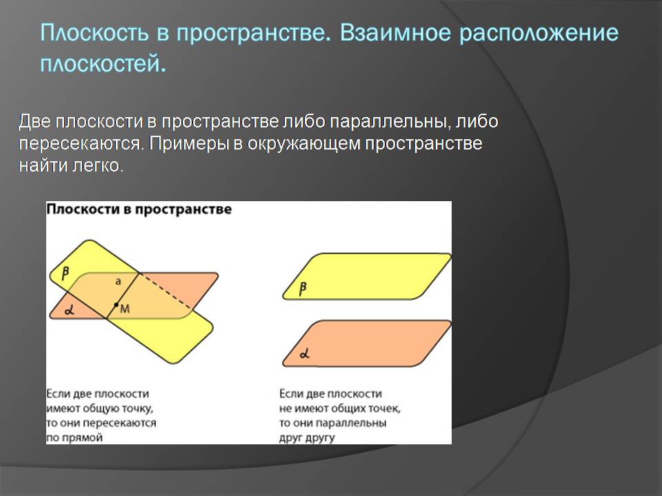 Презентація на тему «Начальные сведения по стереометрии» - Слайд #6 Презентація на тему «Начальные сведения по стереометрии» - Слайд #6