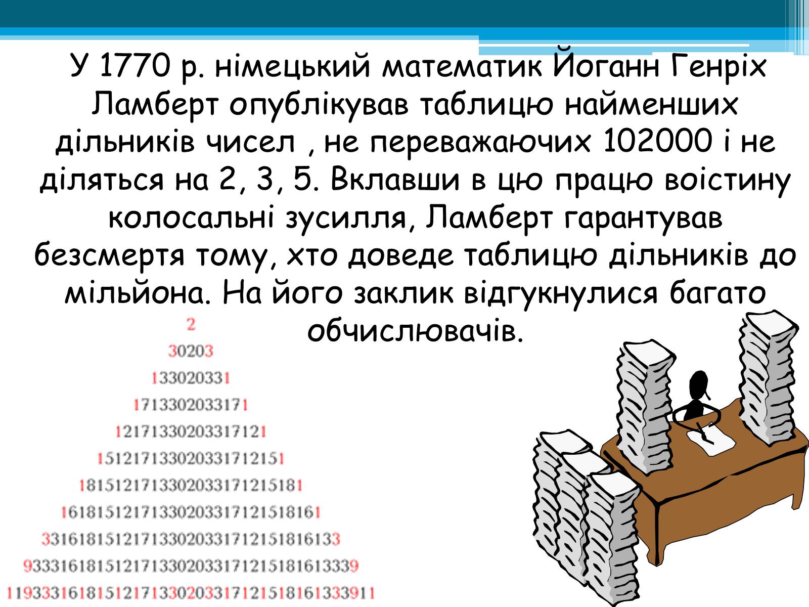 Презентація на тему «Прості числа» - Слайд #11 Презентація на тему «Прості числа» - Слайд #11