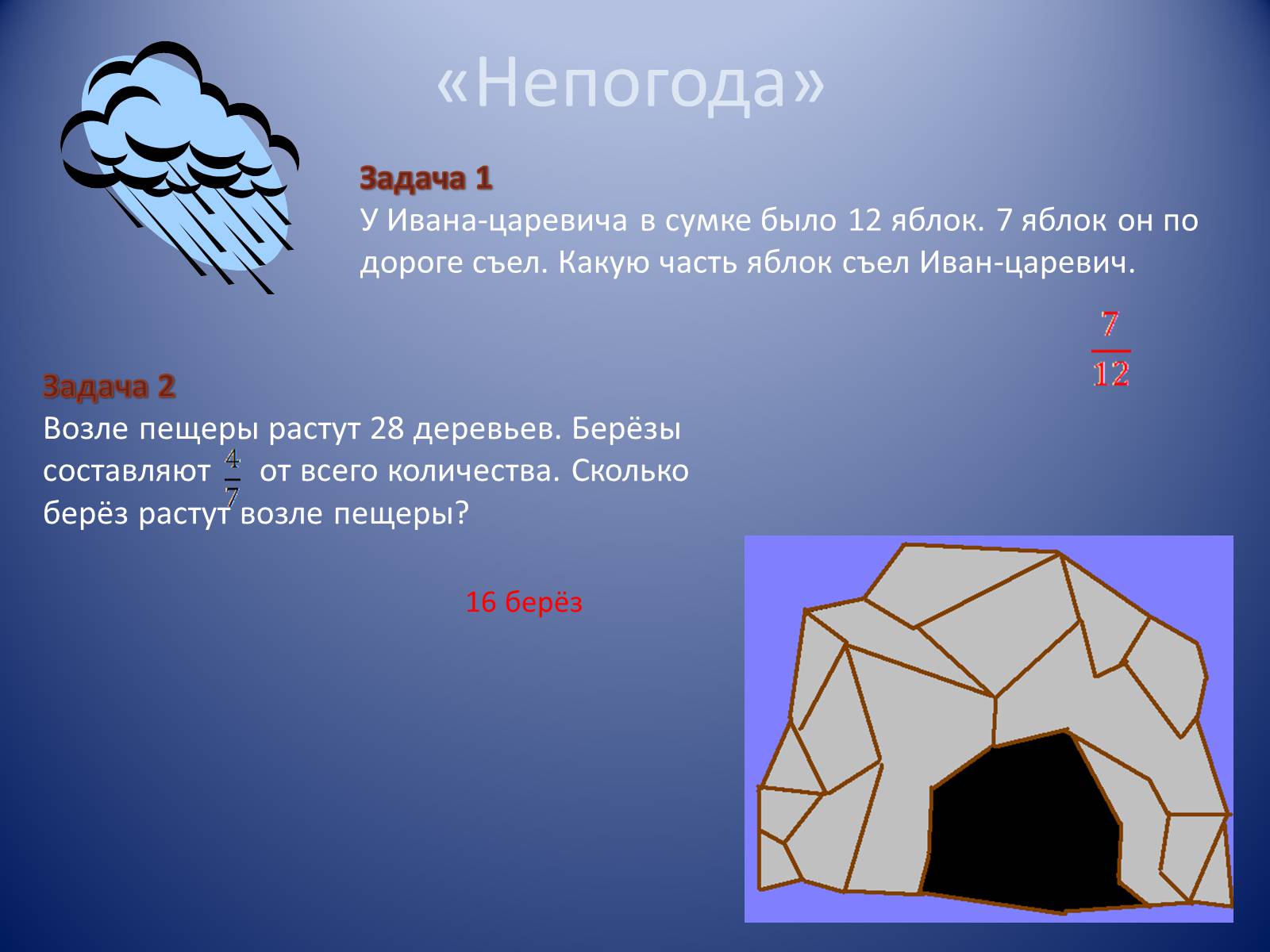 Презентація на тему «Обыкновенные дроби» - Слайд #9 Презентація на тему «Обыкновенные дроби» - Слайд #9