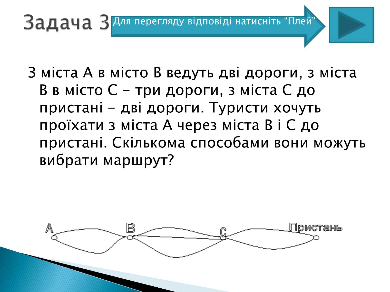 Презентація на тему «Рішення комбінаторних задач» - Слайд #8 Презентація на тему «Рішення комбінаторних задач» - Слайд #8