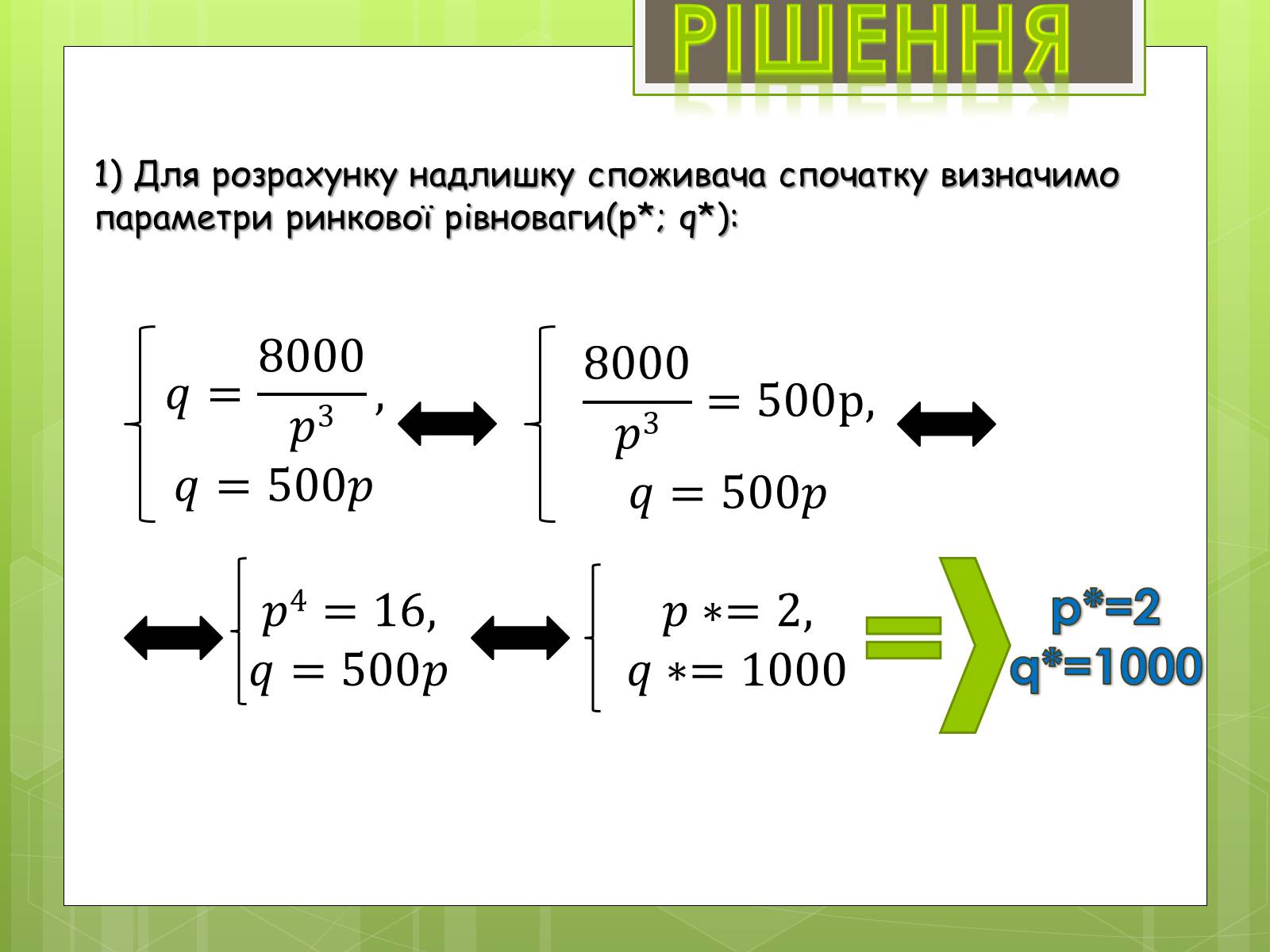 Презентація на тему «Застосування інтеграла в економіці» - Слайд #14 Презентація на тему «Застосування інтеграла в економіці» - Слайд #14