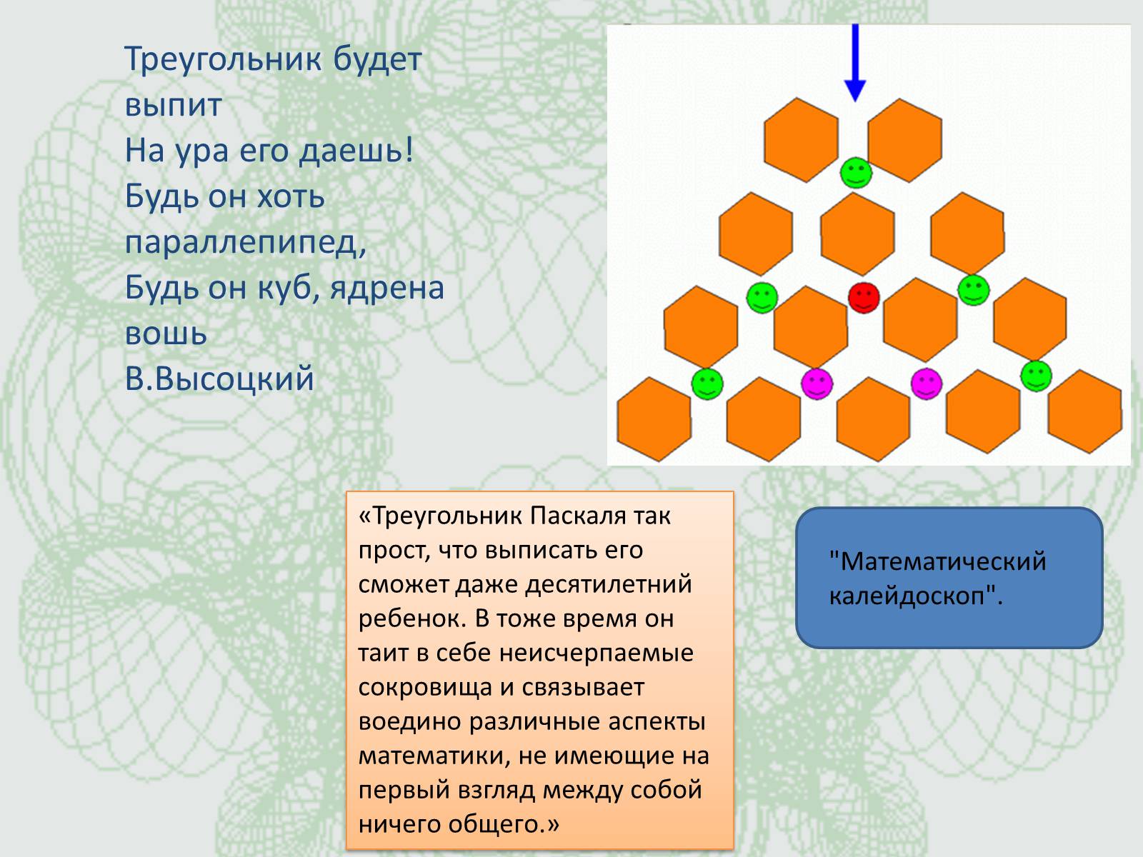 Презентація на тему «Удивительный треугольник великого француза» - Слайд #4 Презентація на тему «Удивительный треугольник великого француза» - Слайд #4