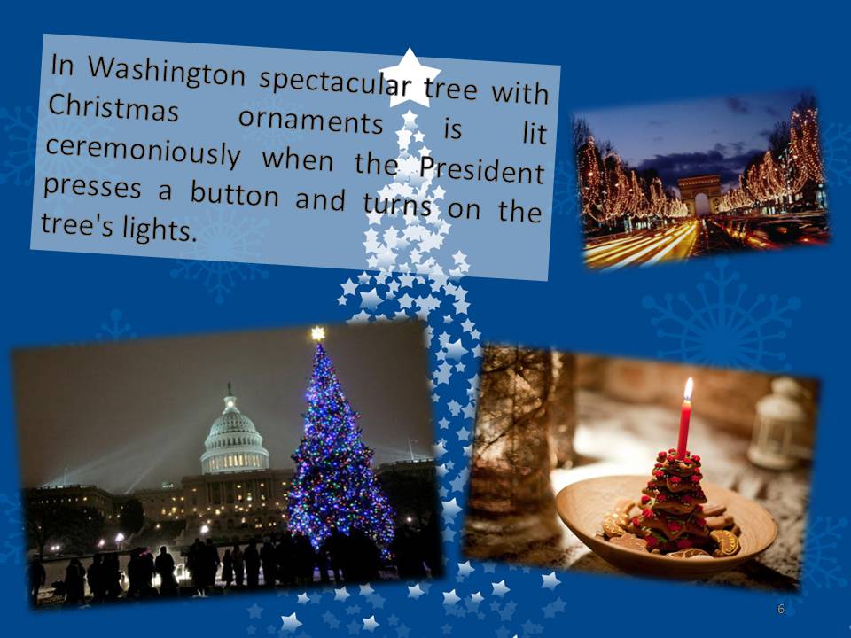 Презентація на тему «Christmas in United States of America» - Слайд #6 Презентація на тему «Christmas in United States of America» - Слайд #6