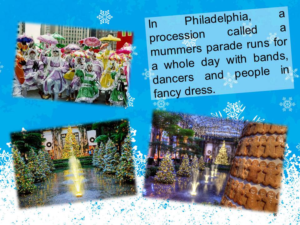 Презентація на тему «Christmas in United States of America» - Слайд #8 Презентація на тему «Christmas in United States of America» - Слайд #8