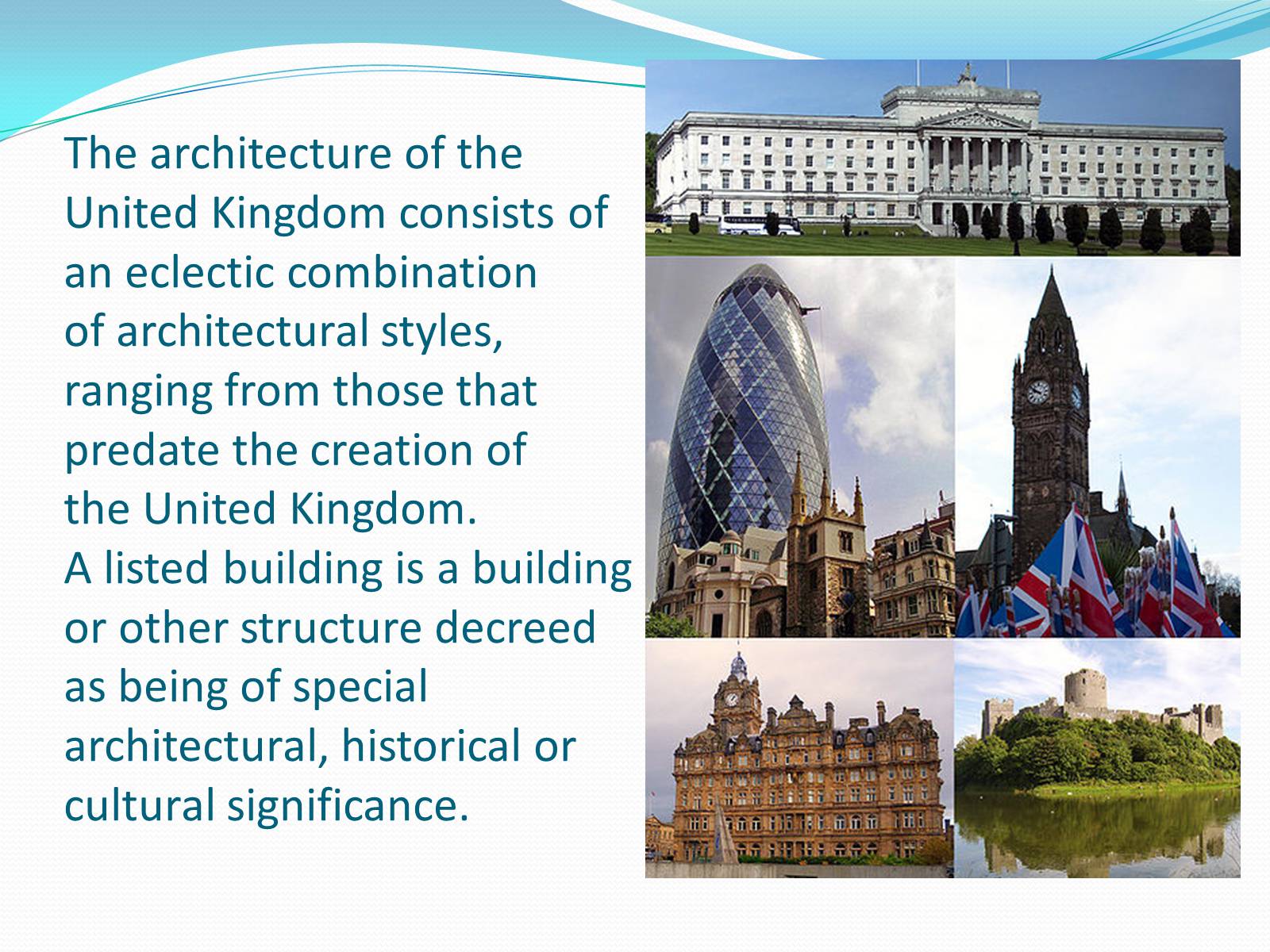 Презентація на тему «Architecture of the United Kingdom» (варіант 2) - Слайд #2 Презентація на тему «Architecture of the United Kingdom» (варіант 2) - Слайд #2