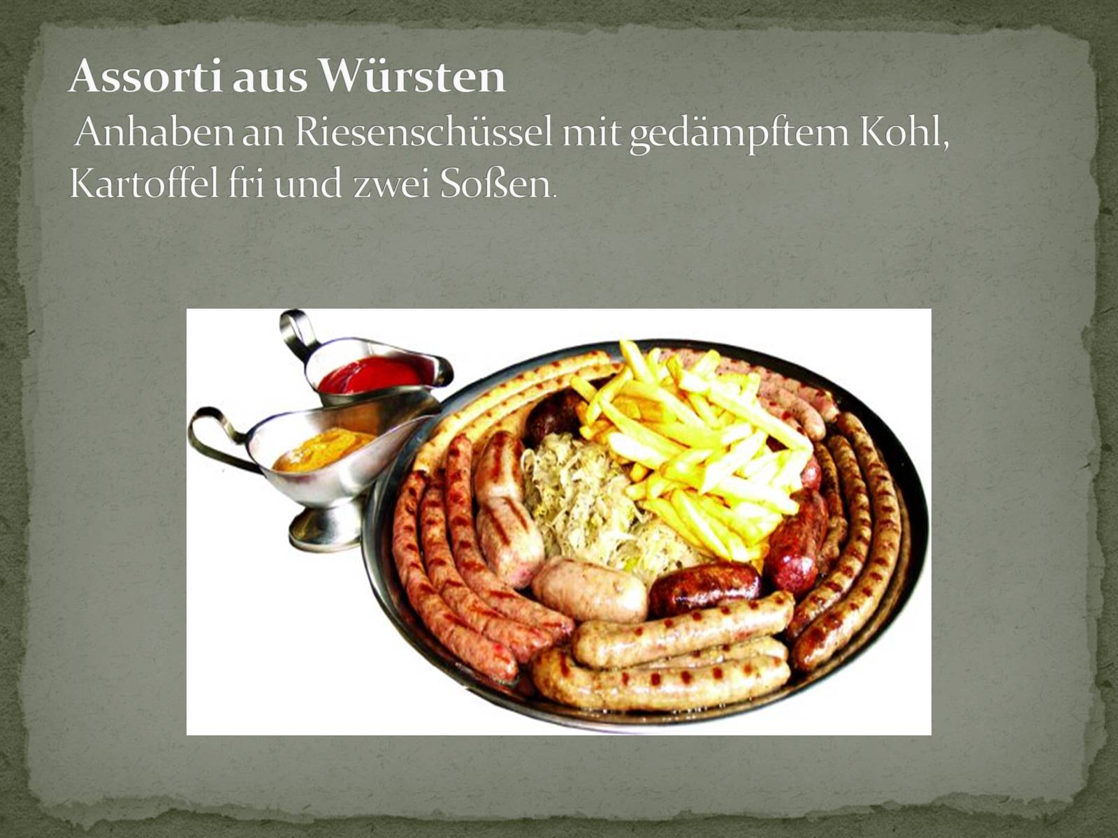 Презентація на тему «Essen in Deutschland» - Слайд #12 Презентація на тему «Essen in Deutschland» - Слайд #12