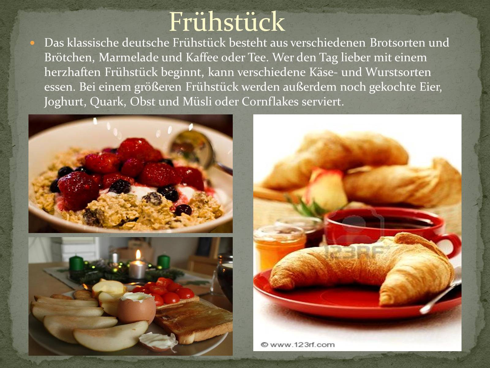 Презентація на тему «Essen in Deutschland» - Слайд #3 Презентація на тему «Essen in Deutschland» - Слайд #3