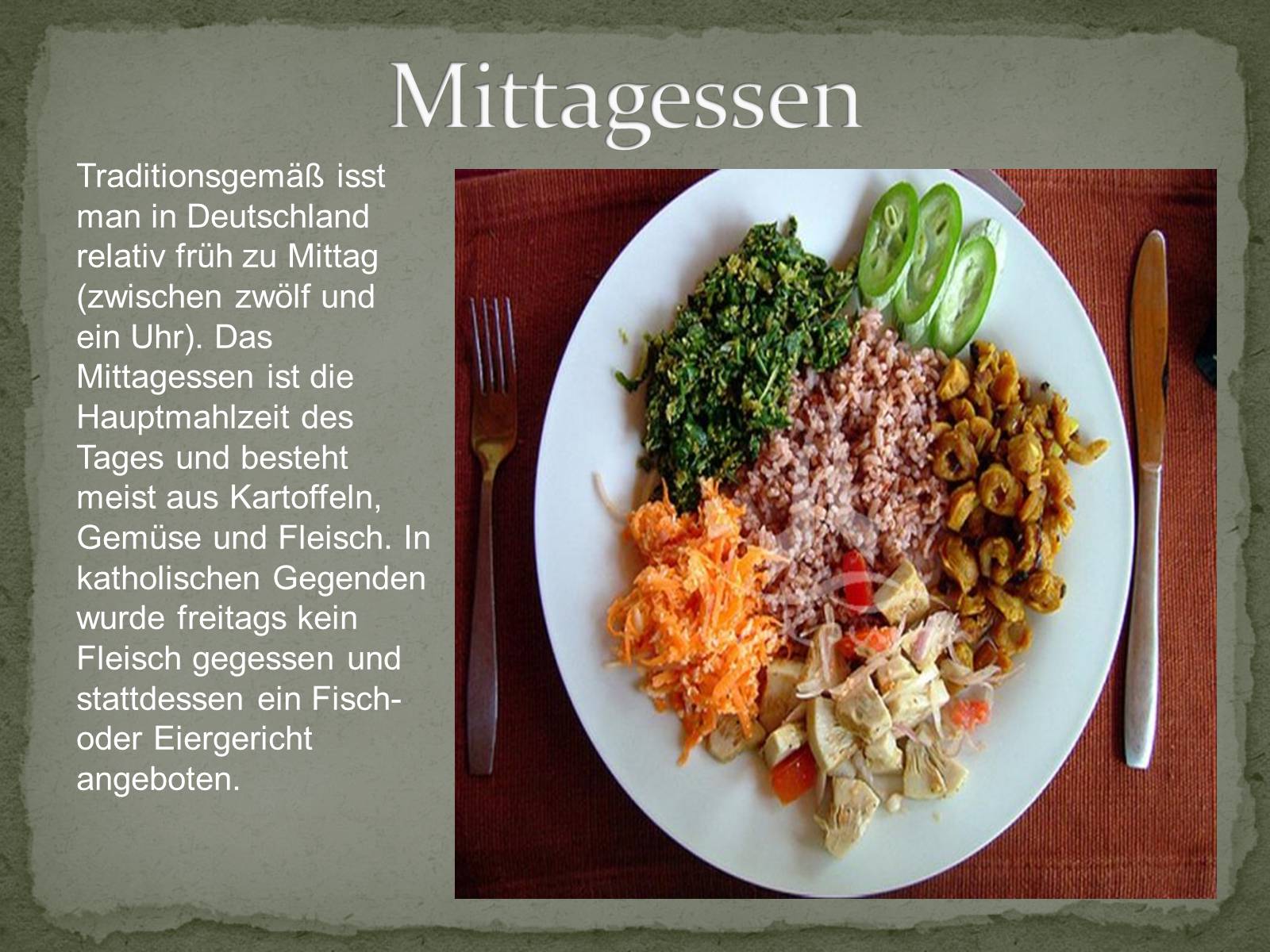 Презентація на тему «Essen in Deutschland» - Слайд #5 Презентація на тему «Essen in Deutschland» - Слайд #5