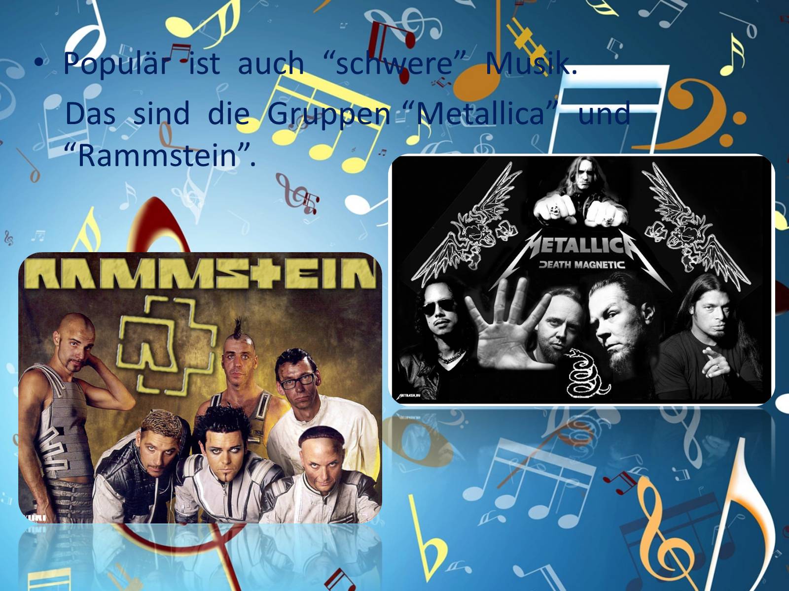 Презентація на тему «Musik in unserem Leben» - Слайд #9 Презентація на тему «Musik in unserem Leben» - Слайд #9