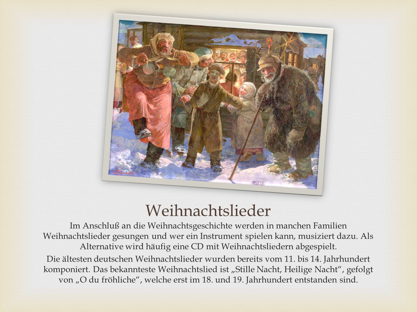 Презентація на тему «Weihnachten in Deutschland» (варіант 1) - Слайд #11 Презентація на тему «Weihnachten in Deutschland» (варіант 1) - Слайд #11