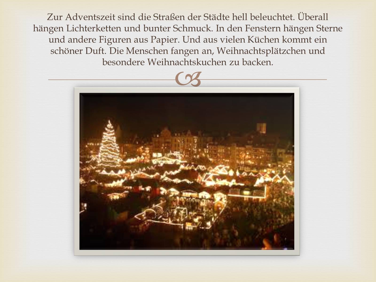 Презентація на тему «Weihnachten in Deutschland» (варіант 1) - Слайд #14 Презентація на тему «Weihnachten in Deutschland» (варіант 1) - Слайд #14