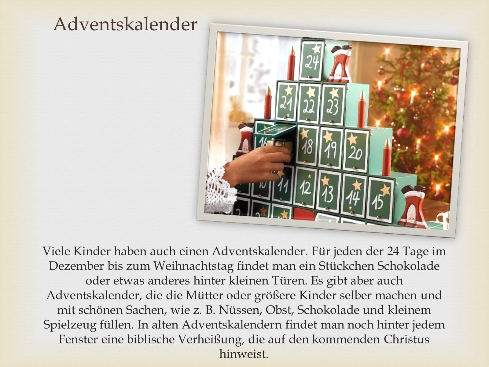 Презентація на тему «Weihnachten in Deutschland» (варіант 1) - Слайд #16 Презентація на тему «Weihnachten in Deutschland» (варіант 1) - Слайд #16