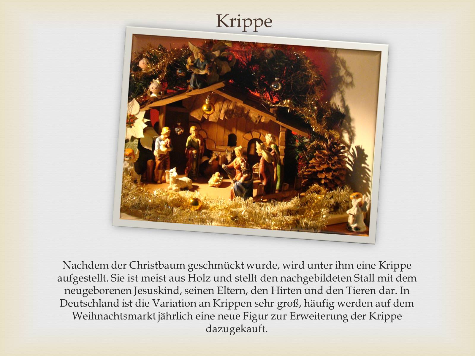Презентація на тему «Weihnachten in Deutschland» (варіант 1) - Слайд #6 Презентація на тему «Weihnachten in Deutschland» (варіант 1) - Слайд #6