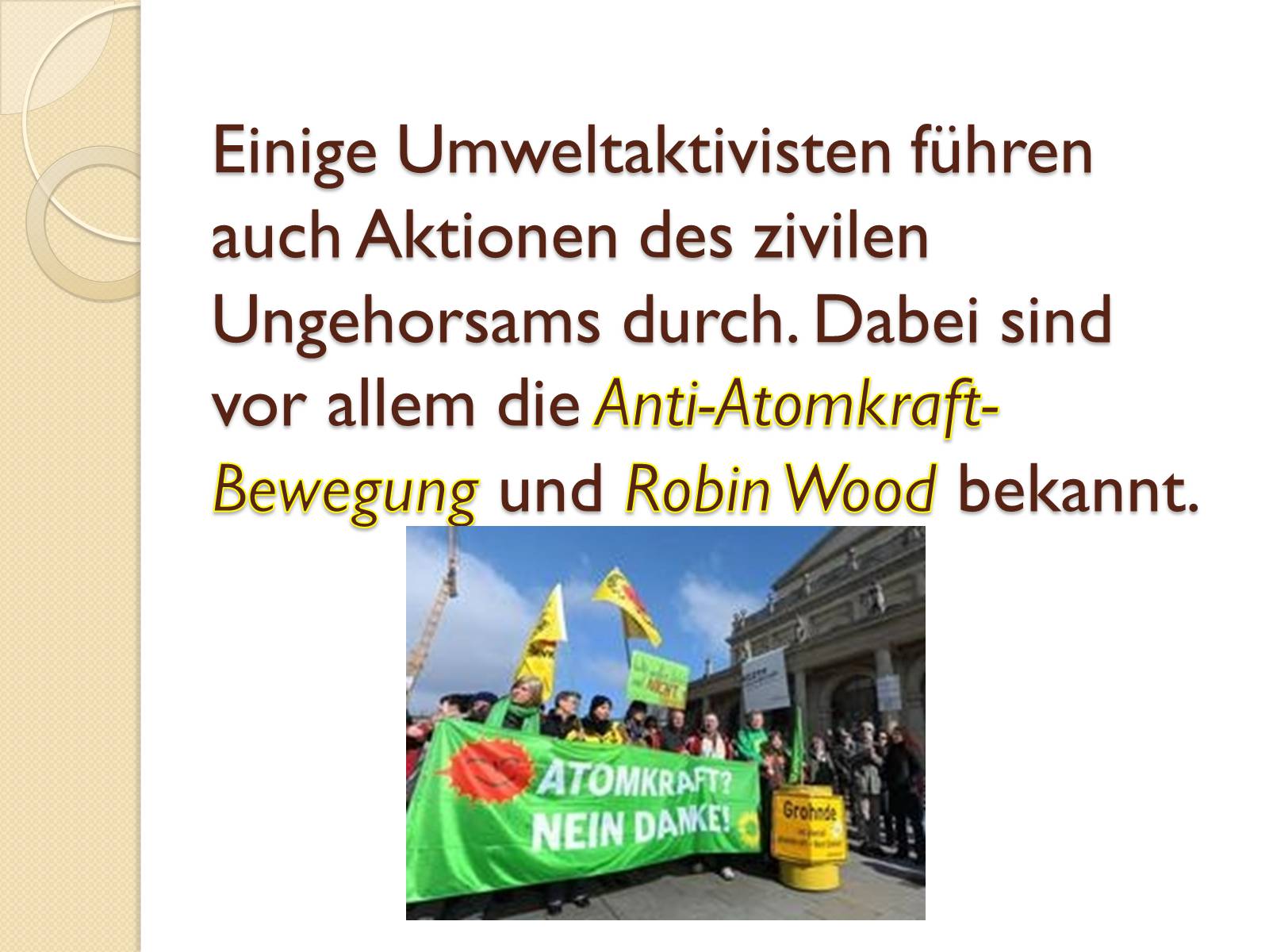 Презентація на тему «Umweltschutzorganisationen» - Слайд #4 Презентація на тему «Umweltschutzorganisationen» - Слайд #4