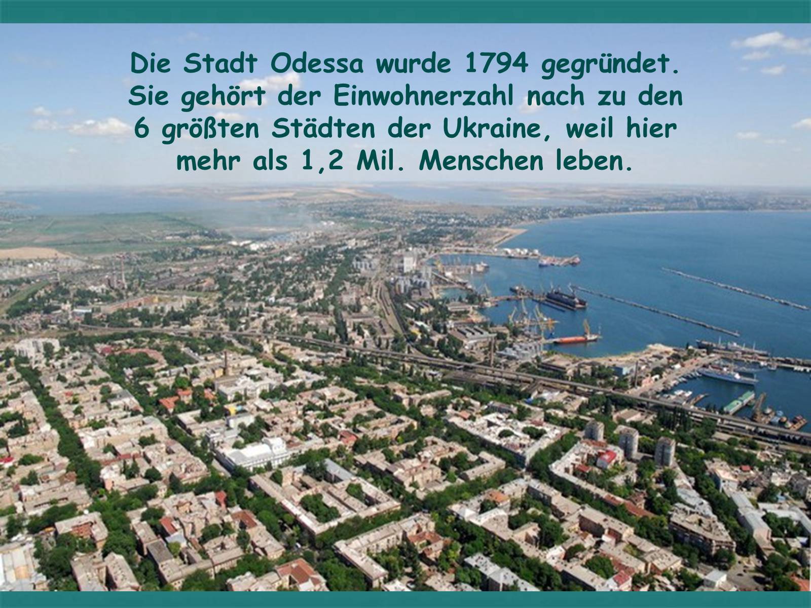 Презентація на тему «Odesa» (варіант 1) - Слайд #3 Презентація на тему «Odesa» (варіант 1) - Слайд #3