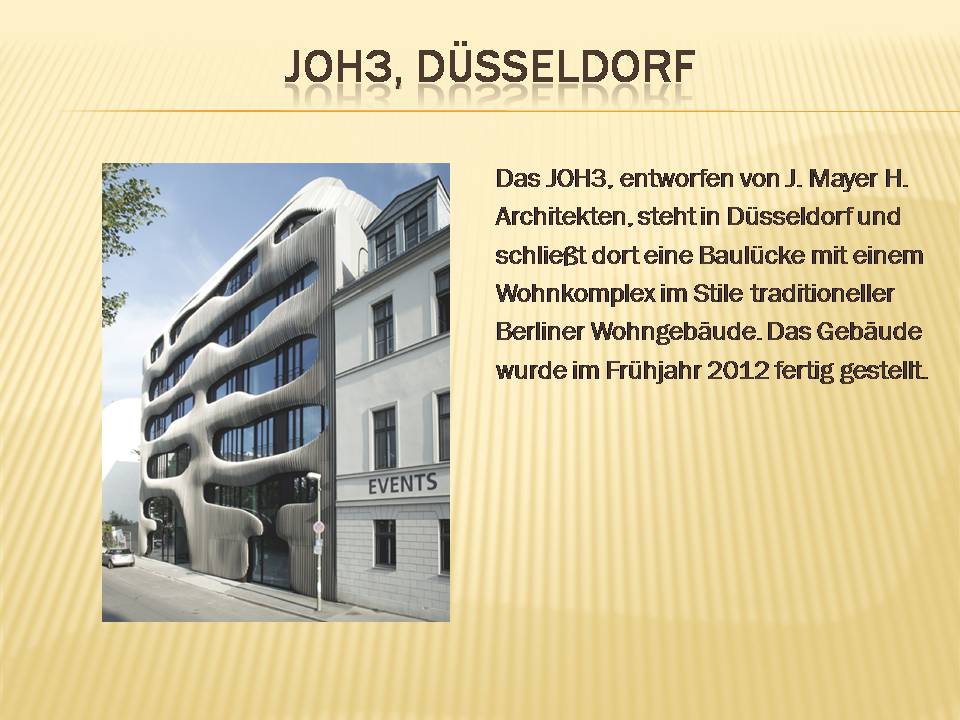 Презентація на тему «Architektur in Deutschland» - Слайд #3 Презентація на тему «Architektur in Deutschland» - Слайд #3