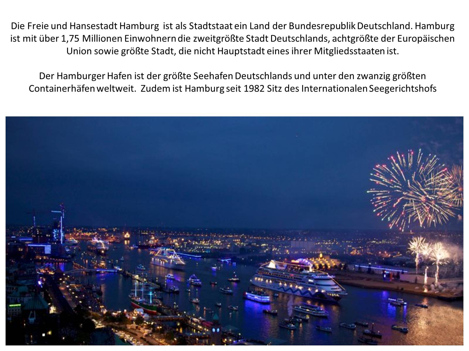 Презентація на тему «Freie und Hansestadt Hamburg» - Слайд #2 Презентація на тему «Freie und Hansestadt Hamburg» - Слайд #2