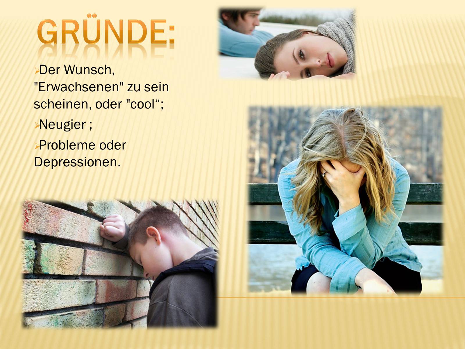 Презентація на тему «Die probleme der he Utigen jugend» - Слайд #3 Презентація на тему «Die probleme der he Utigen jugend» - Слайд #3
