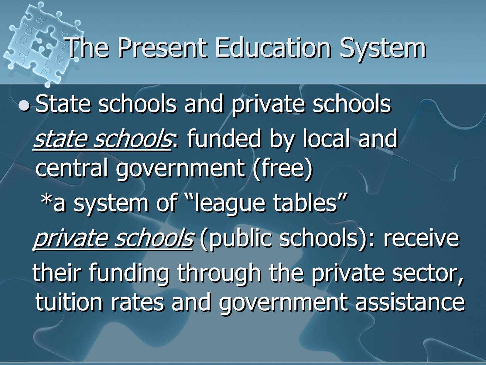Презентація на тему «British Education System» - Слайд #11 Презентація на тему «British Education System» - Слайд #11