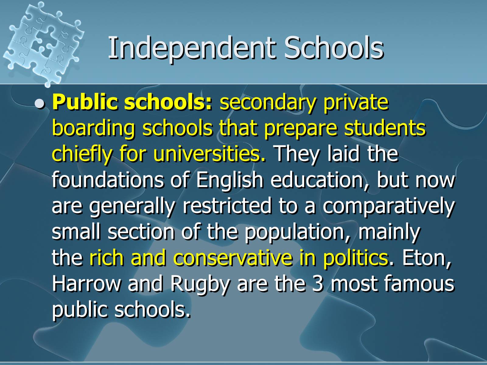 Презентація на тему «British Education System» - Слайд #38 Презентація на тему «British Education System» - Слайд #38