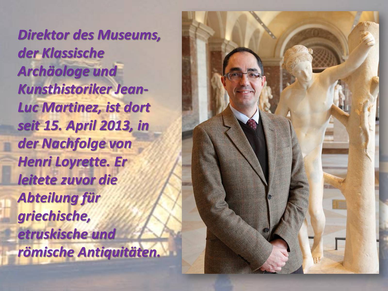 Презентація на тему «Der Louvre in Paris» - Слайд #4 Презентація на тему «Der Louvre in Paris» - Слайд #4