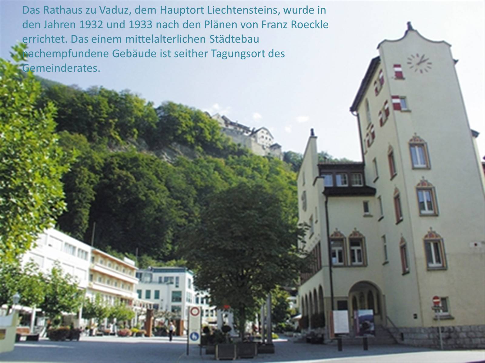 Презентація на тему «Architektur des Liechtensteins» - Слайд #15 Презентація на тему «Architektur des Liechtensteins» - Слайд #15