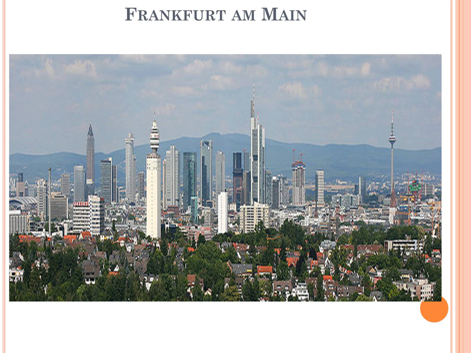 Презентація на тему «Die grote deutsche Stadte» - Слайд #10 Презентація на тему «Die grote deutsche Stadte» - Слайд #10