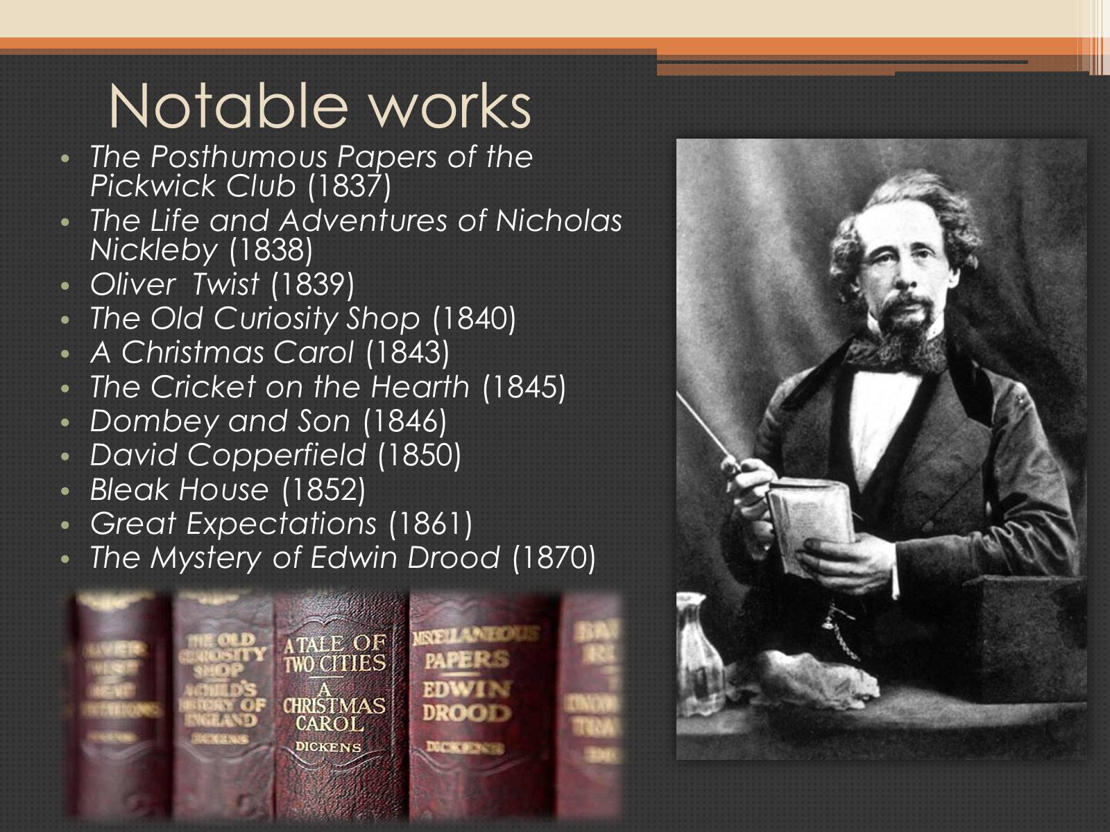 Презентація на тему «Charles Dickens» (варіант 2) - Слайд #4 Презентація на тему «Charles Dickens» (варіант 2) - Слайд #4