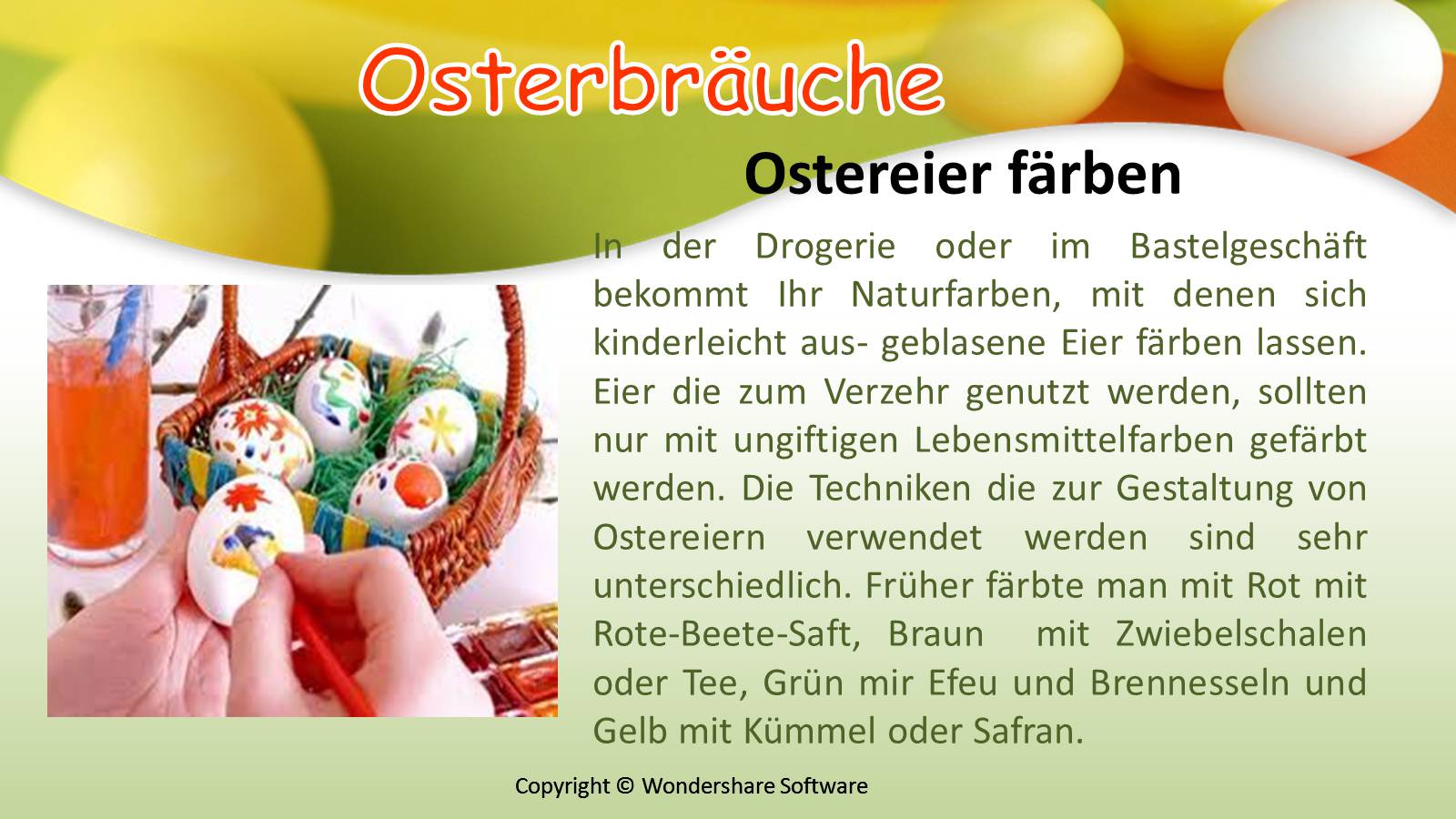 Презентація на тему «Ostern» (варіант 2) - Слайд #9 Презентація на тему «Ostern» (варіант 2) - Слайд #9