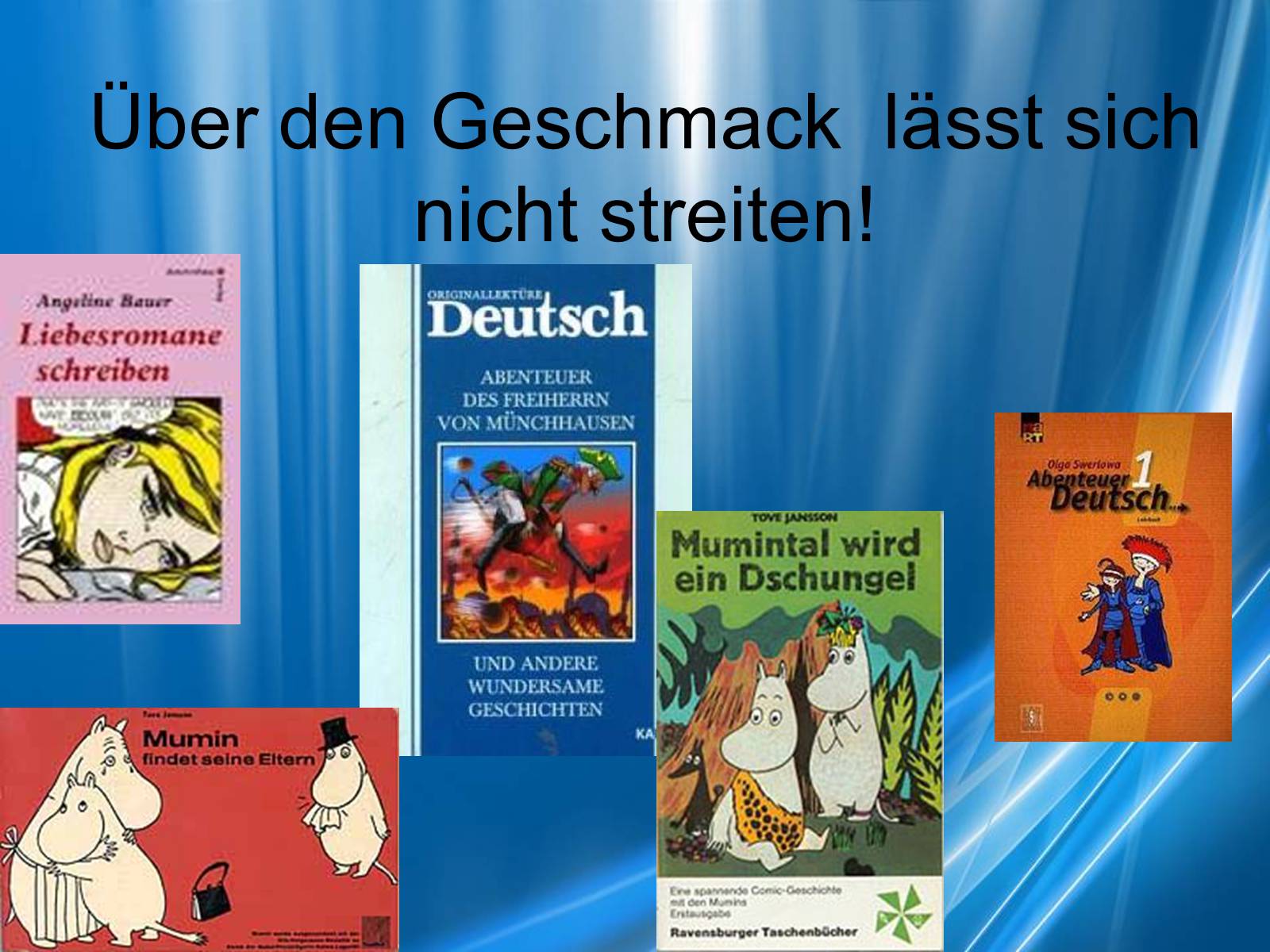 Презентація на тему «Bucher und die Jugendlichen» - Слайд #15 Презентація на тему «Bucher und die Jugendlichen» - Слайд #15