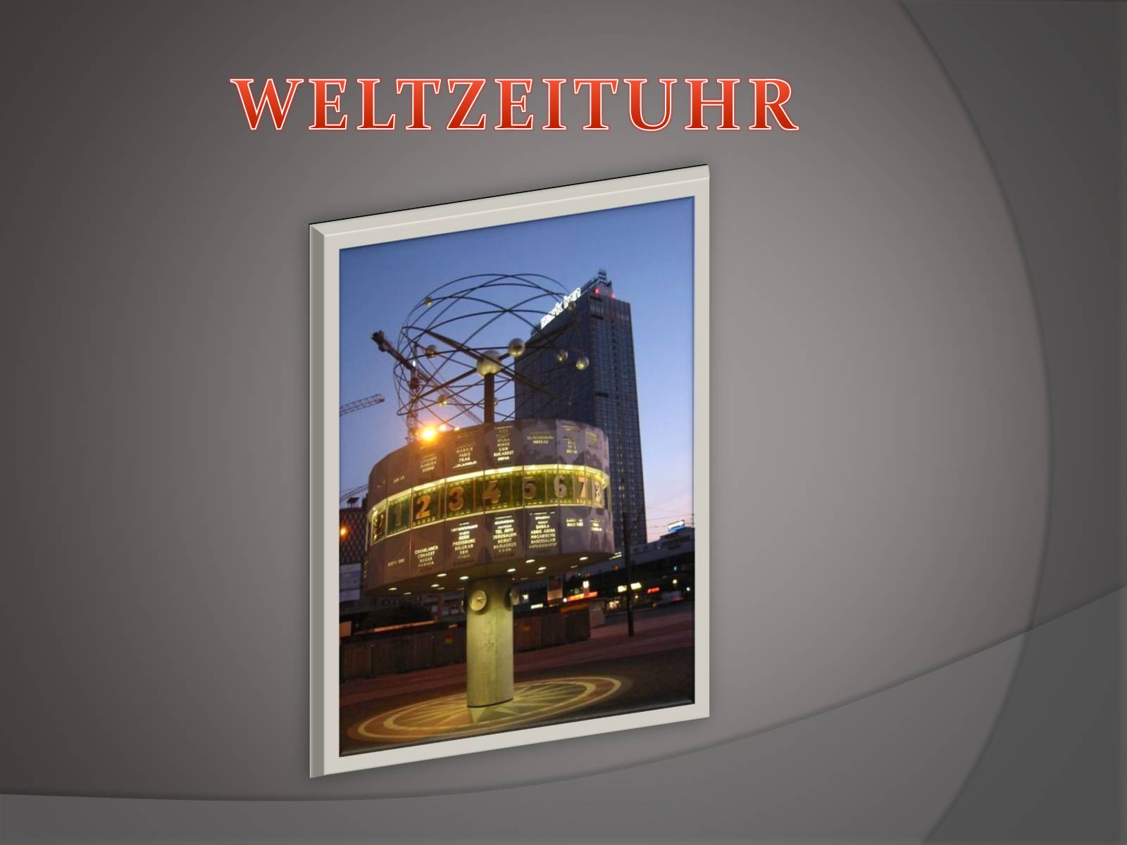Презентація на тему «Rundfahrt durch die Hauptstadt Deutschlands» - Слайд #21 Презентація на тему «Rundfahrt durch die Hauptstadt Deutschlands» - Слайд #21