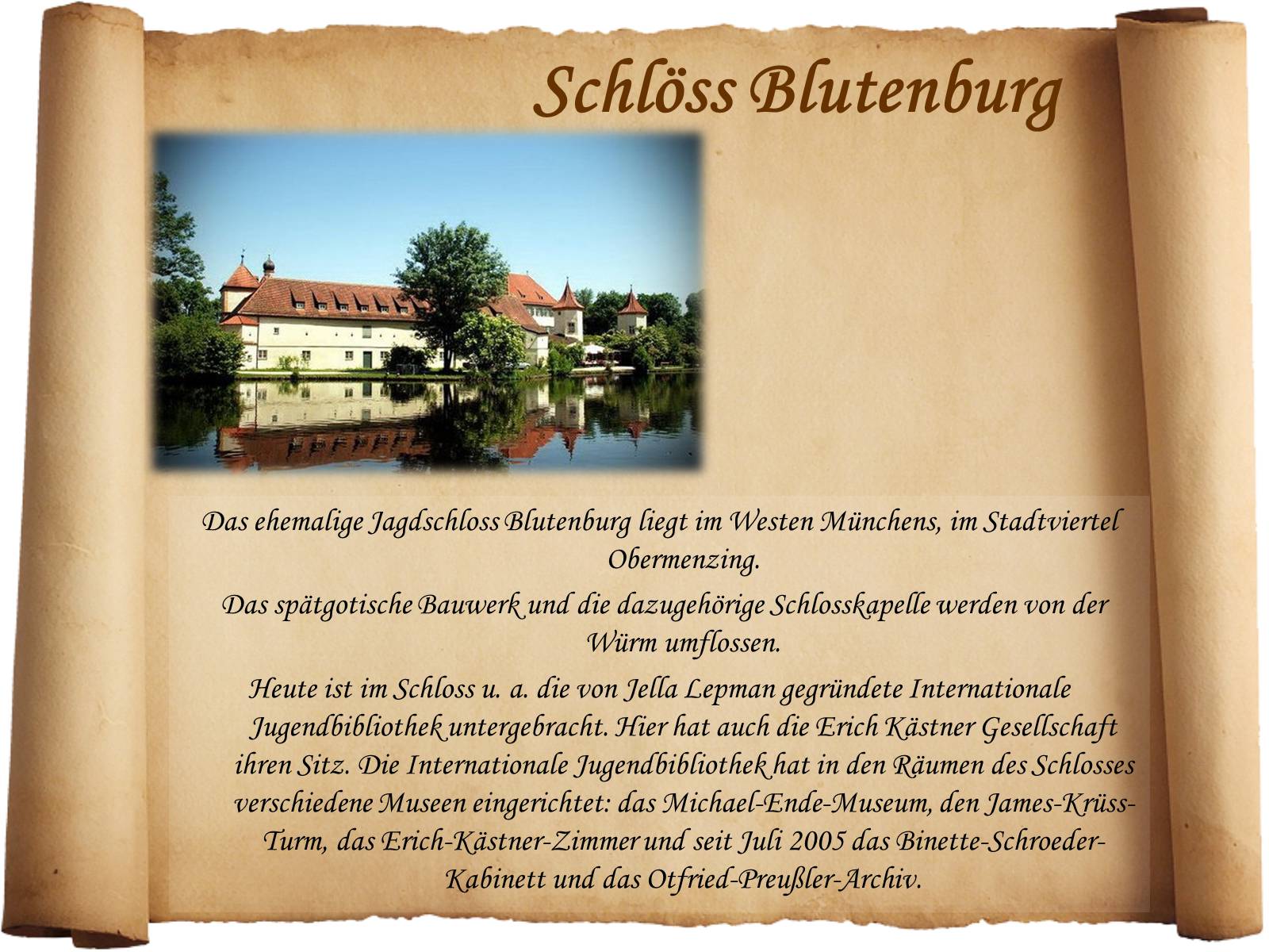 Презентація на тему «Schlosse Deutschlands» - Слайд #14 Презентація на тему «Schlosse Deutschlands» - Слайд #14