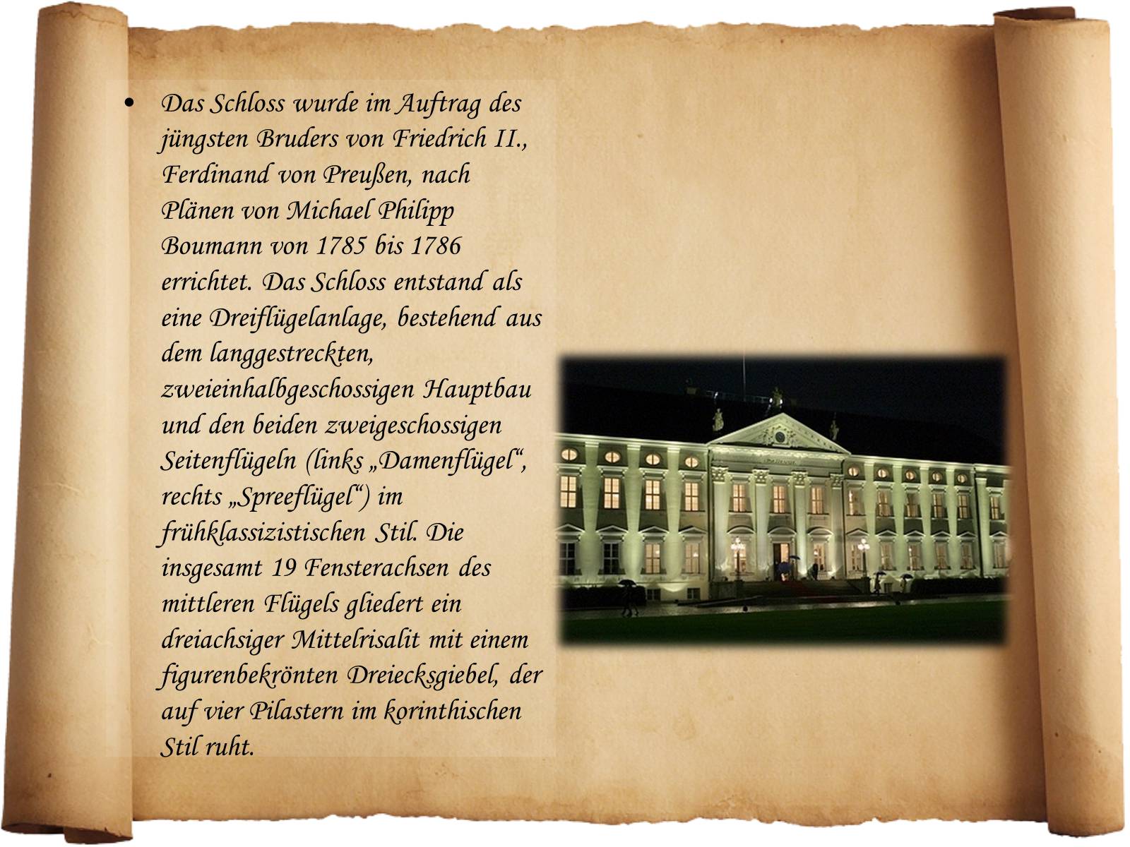 Презентація на тему «Schlosse Deutschlands» - Слайд #23 Презентація на тему «Schlosse Deutschlands» - Слайд #23